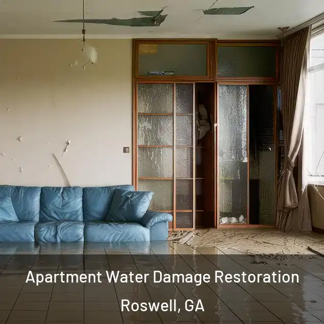  Apartment Water Damage Restoration Roswell, GA