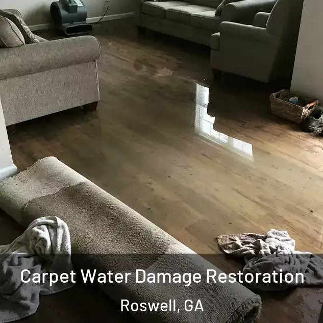  Carpet Water Damage Restoration Roswell, GA