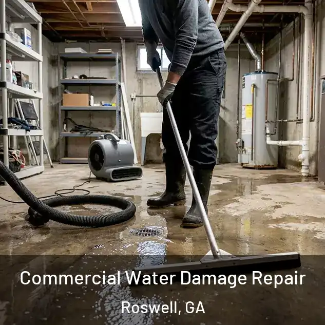  Commercial Water Damage Repair Roswell, GA