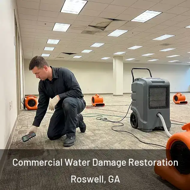  Commercial Water Damage Restoration Roswell, GA