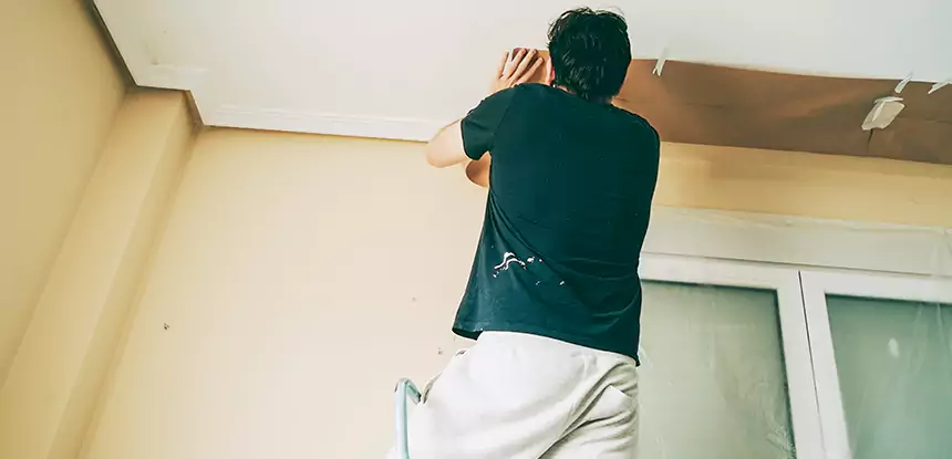 Ceiling Water Damage Repair in Roswell