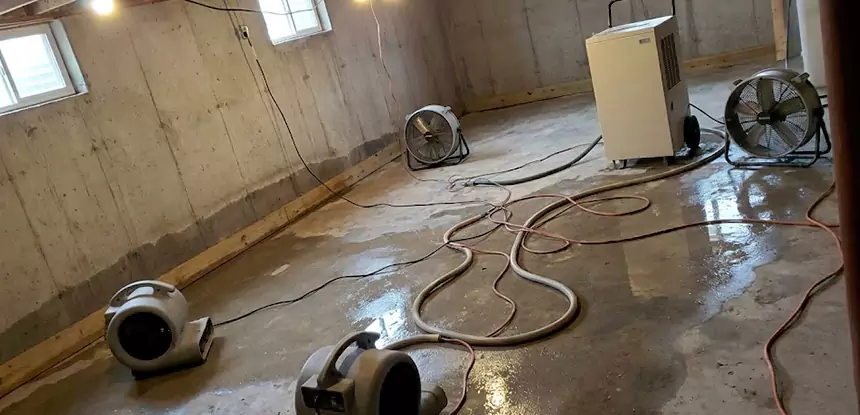 Large-Scale Water Damage Cleanup in Roswell