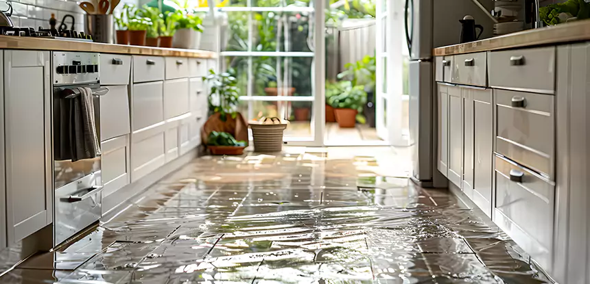 Kitchen Water Mitigation Services in Roswell