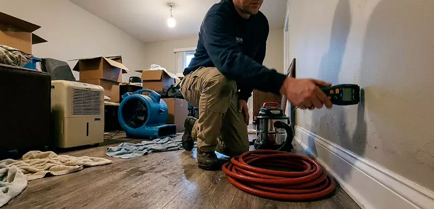 Moisture Damage Evaluation in Roswell