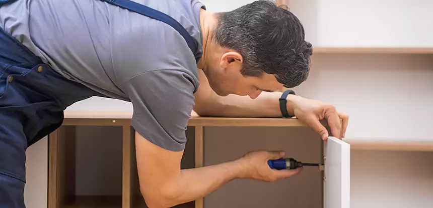 Water Damaged Cabinet Repair in Roswell