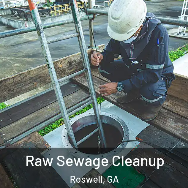  Raw Sewage Cleanup Roswell, GA
