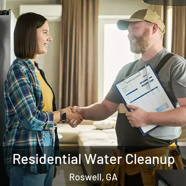  Residential Water Cleanup Roswell, GA