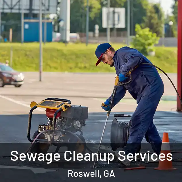  Sewage Cleanup Services Roswell, GA