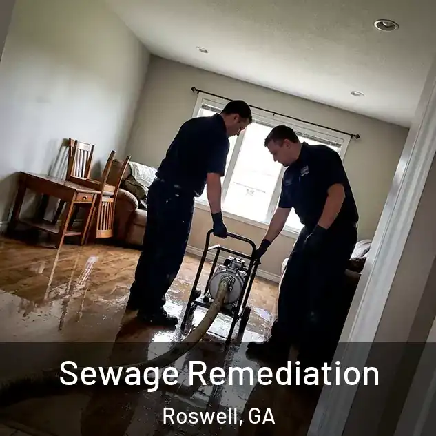  Sewage Remediation Roswell, GA