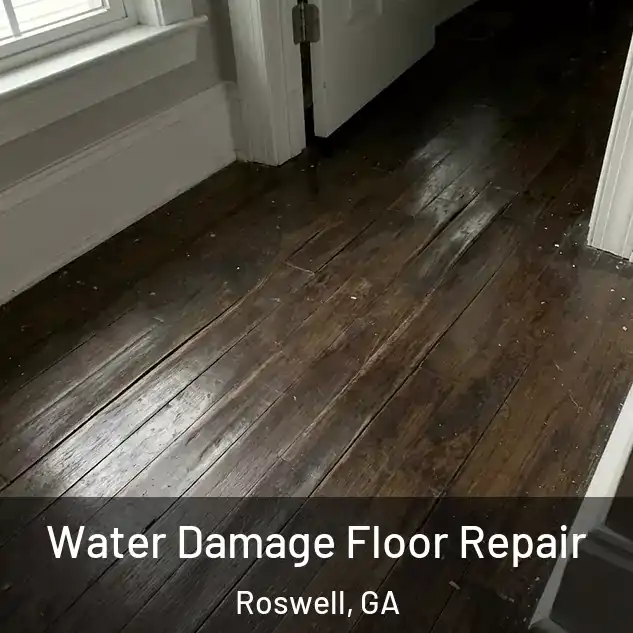  Water Damage Floor Repair Roswell, GA