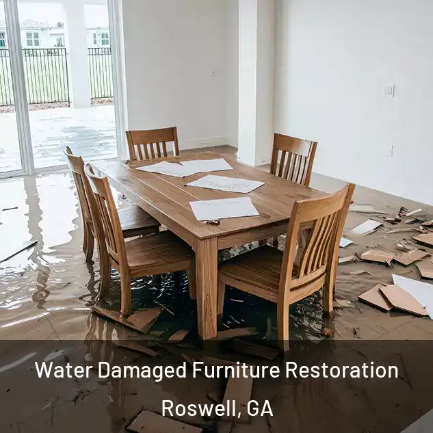  Water Damaged Furniture Restoration Roswell, GA
